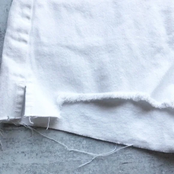 Rag & Bone Shorts Optic White Vintage Cut Off Size 31 NWT - Picture 9 of 12